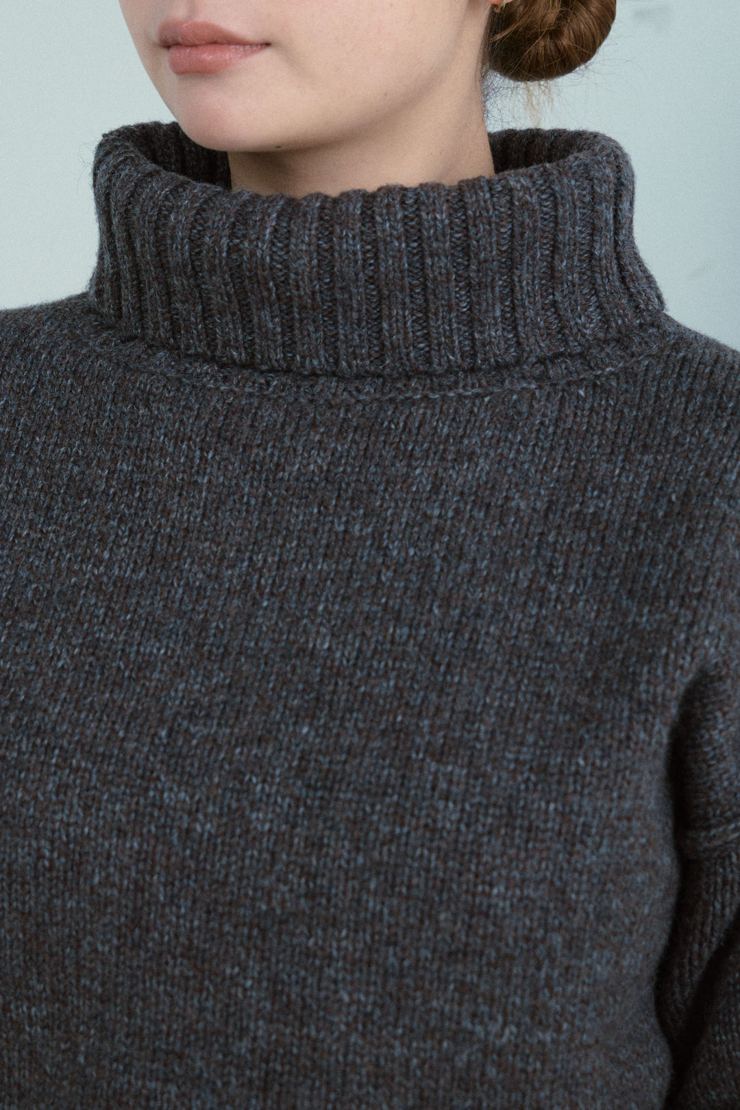 [予約]エルボーホールニット