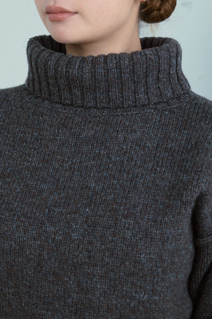 [予約]エルボーホールニット