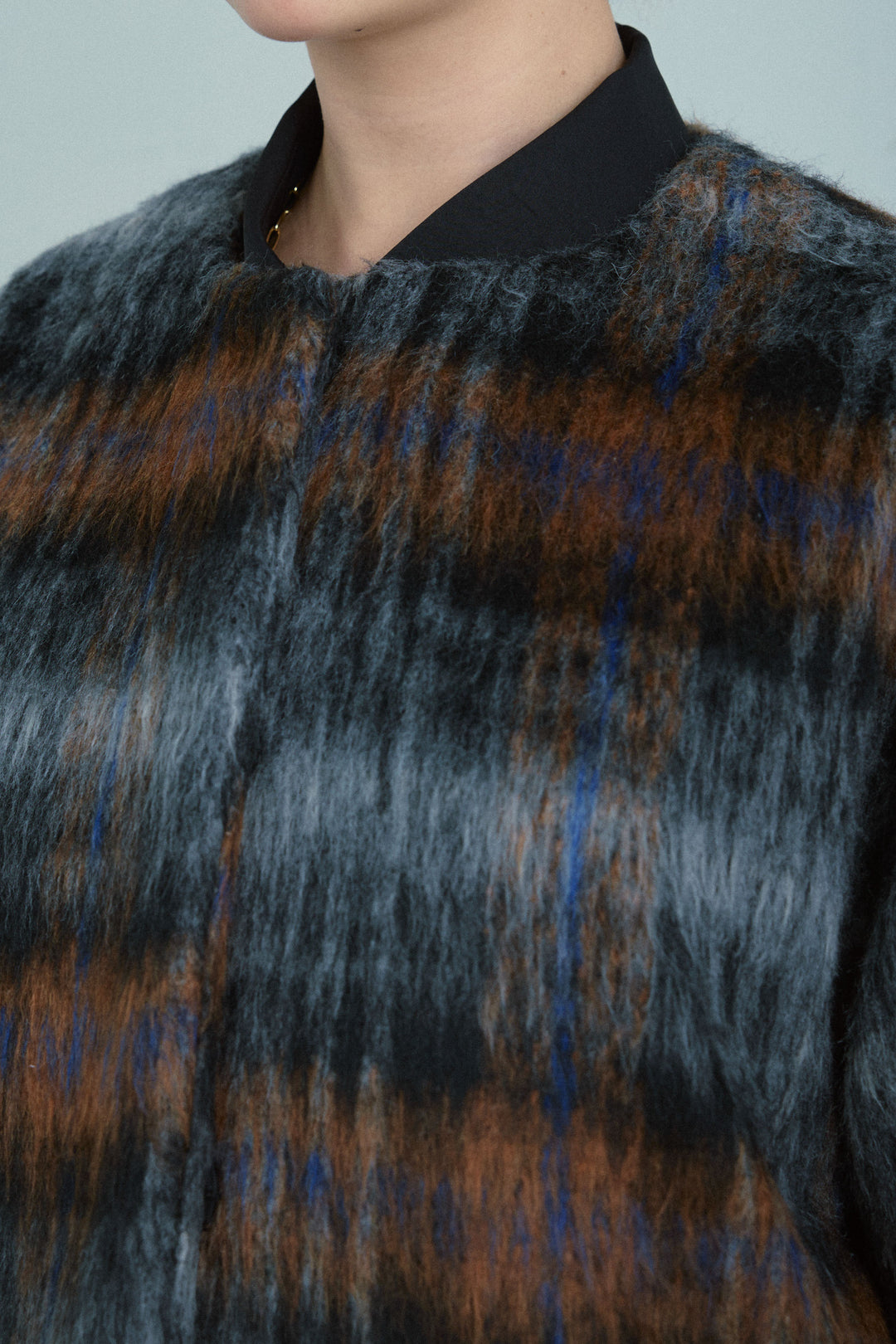 [予約]ミックスシャギーチェックJK