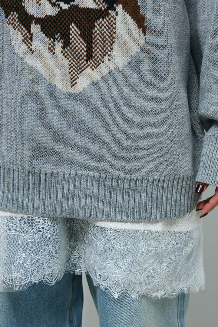 [予約]バーナードジャガードプルオーバー