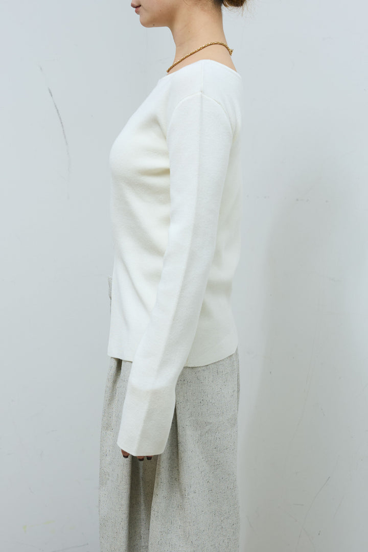 [予約/SET]ミックスファージップブルゾン+フロントホールニット+裏起毛スウェットワイドパンツ(3set)