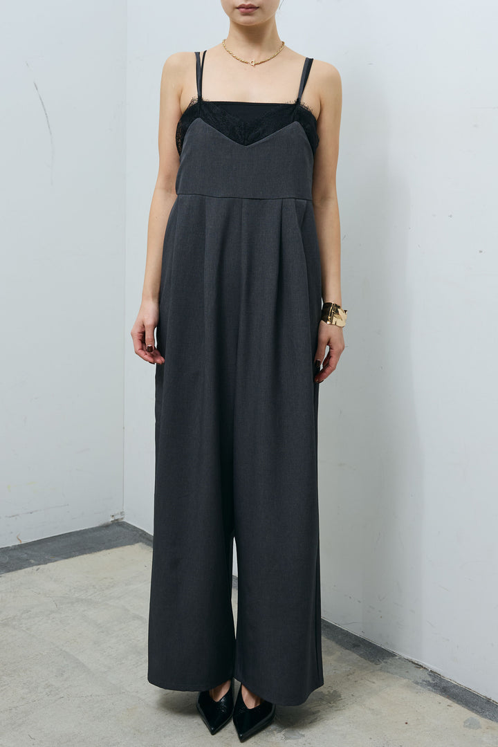 [予約]レースキャミオールインワン