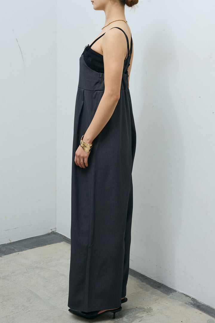 [予約]レースキャミオールインワン