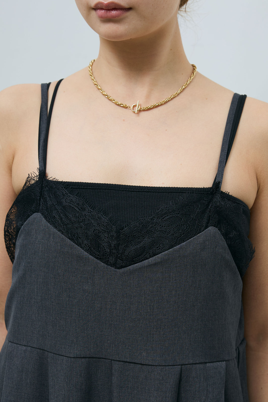 [予約]レースキャミオールインワン