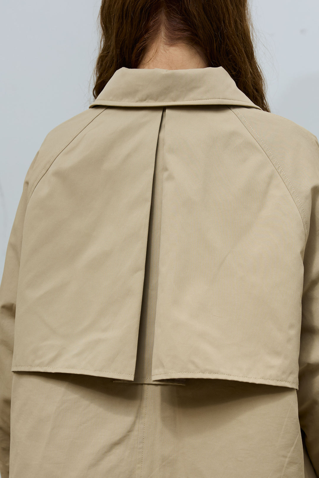 [予約/SET]キルトライニングAライントレンチ+アルパカタッチフライトニットキャップ+スウェット切り替えデニムパンツ(3set)