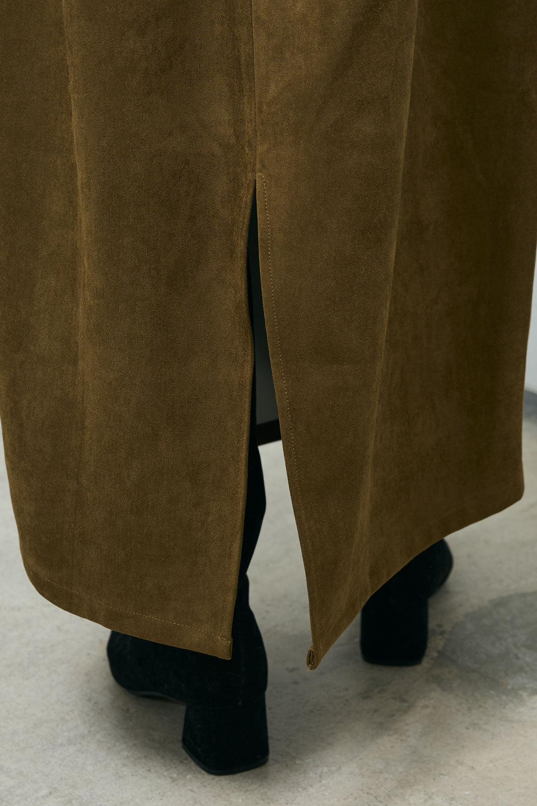 [予約/SET]ソフトシャギー ブルゾン+チュールベロアサイドギャザーPO+スウェードタッチコクーンスカート(3set)