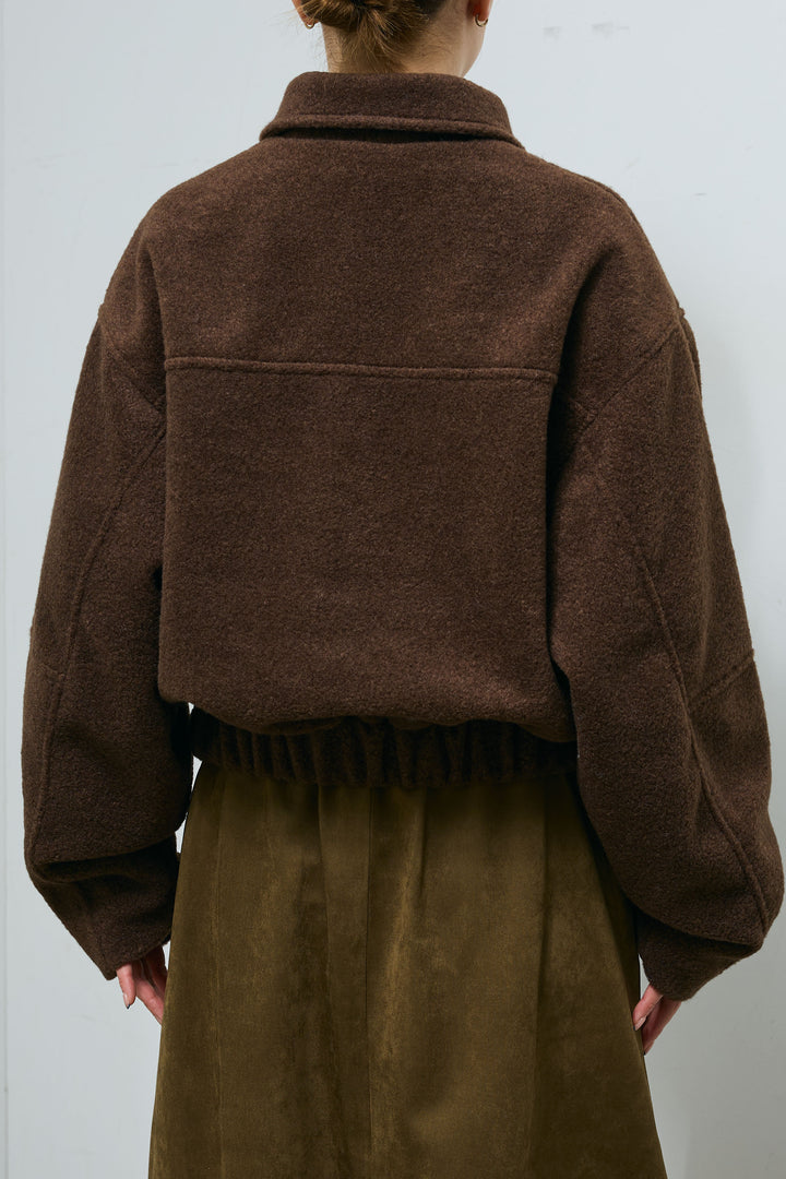 [予約]ソフトシャギー ブルゾン