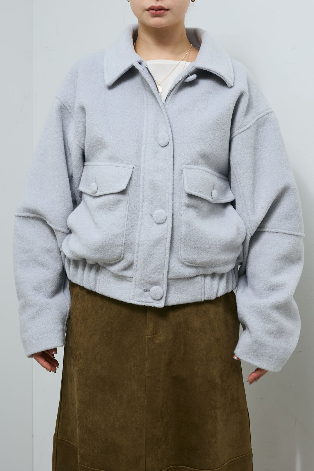 [予約]ソフトシャギー ブルゾン