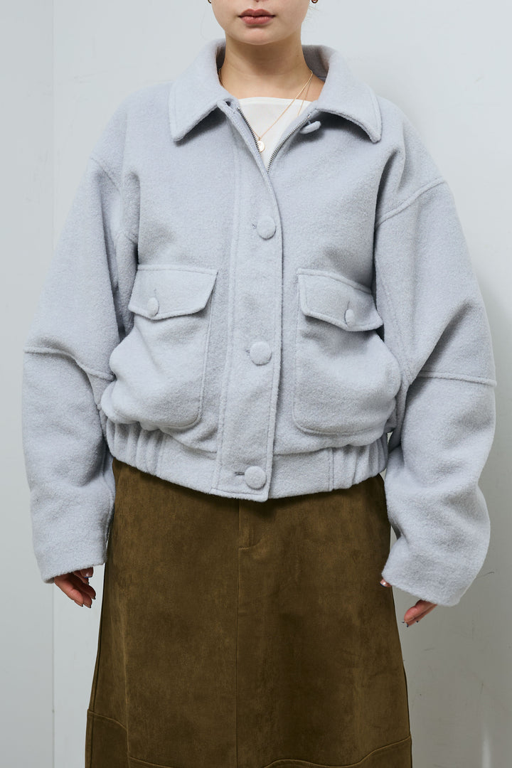 [予約]ソフトシャギー ブルゾン