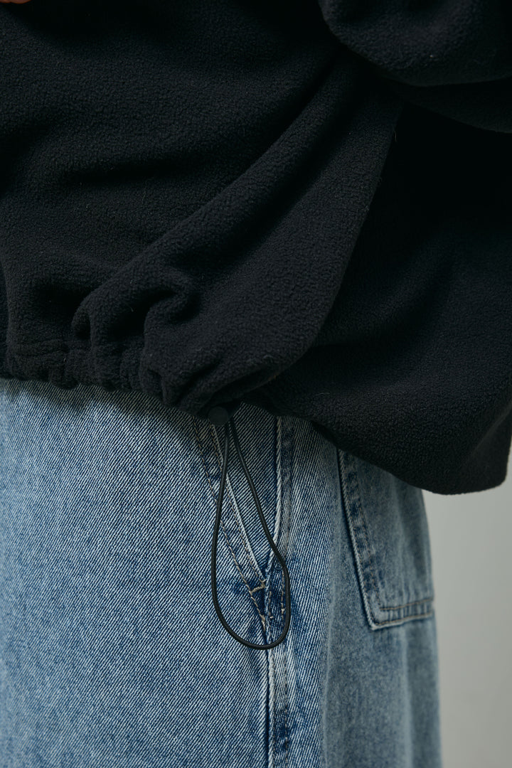 [予約/SET]ハーフジップフリースブルゾン+オーセンティックデニムSK(2set)