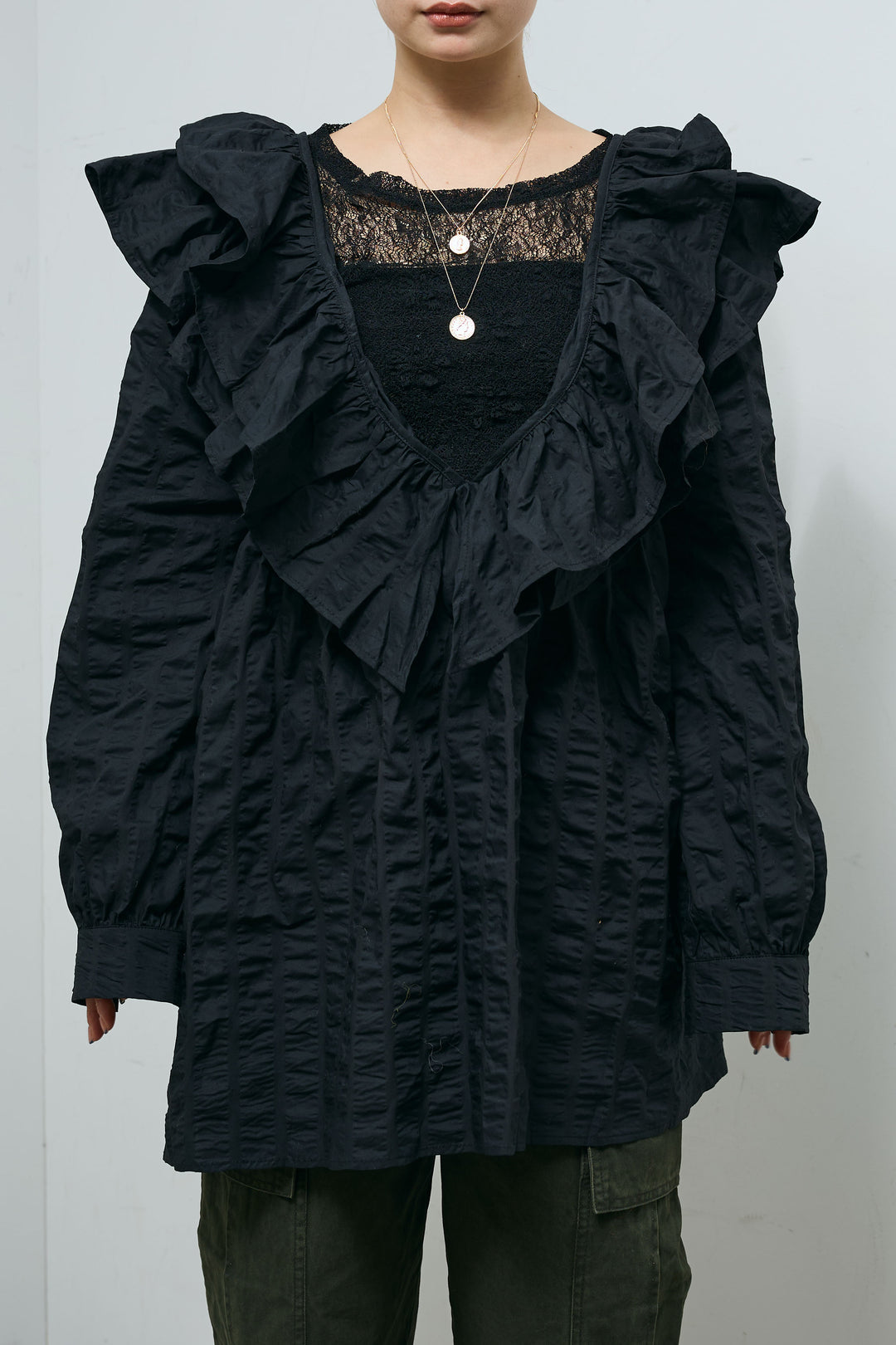 [予約]ビッグフリル2wayフレアPO