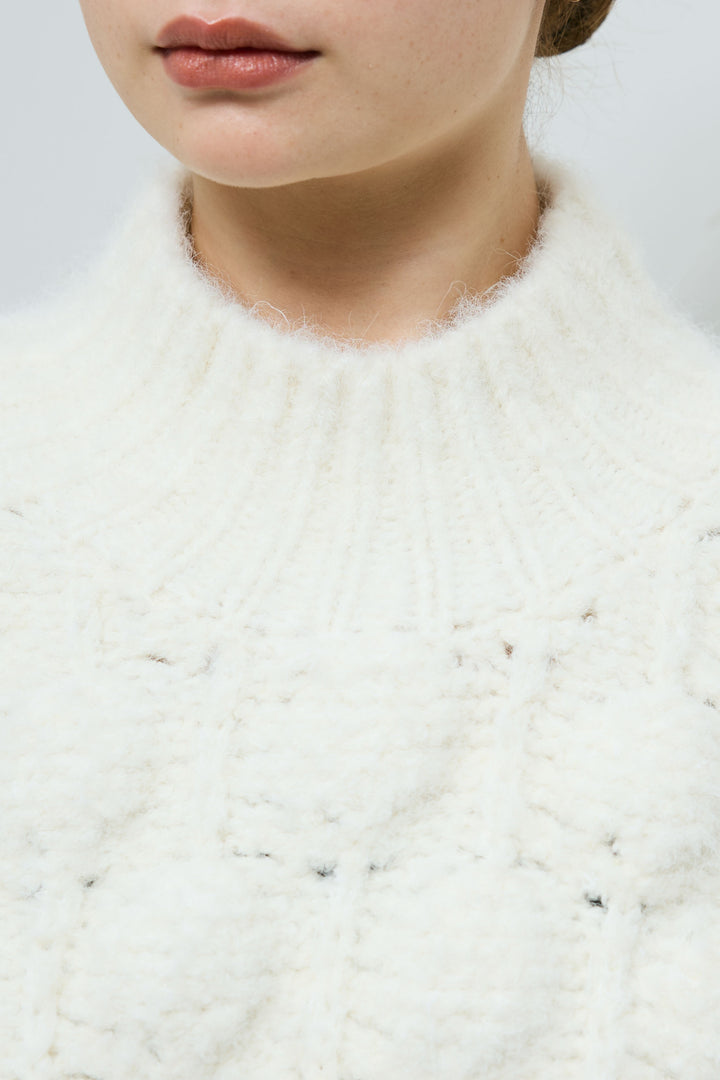 [予約]テクスチャーハイネックニット