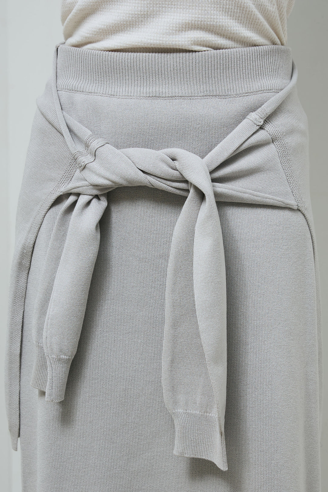 [予約/SET]アーガイルクルーネックニット+ウエストラップニットスカート(2set)