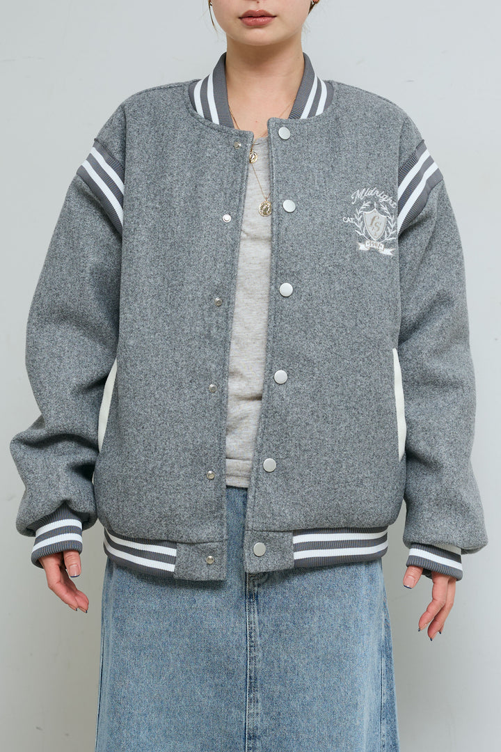 [予約/SET]ヴァーシティブルゾン+アルパカタッチフライトニットキャップ+オーセンティックデニムSK(3set)