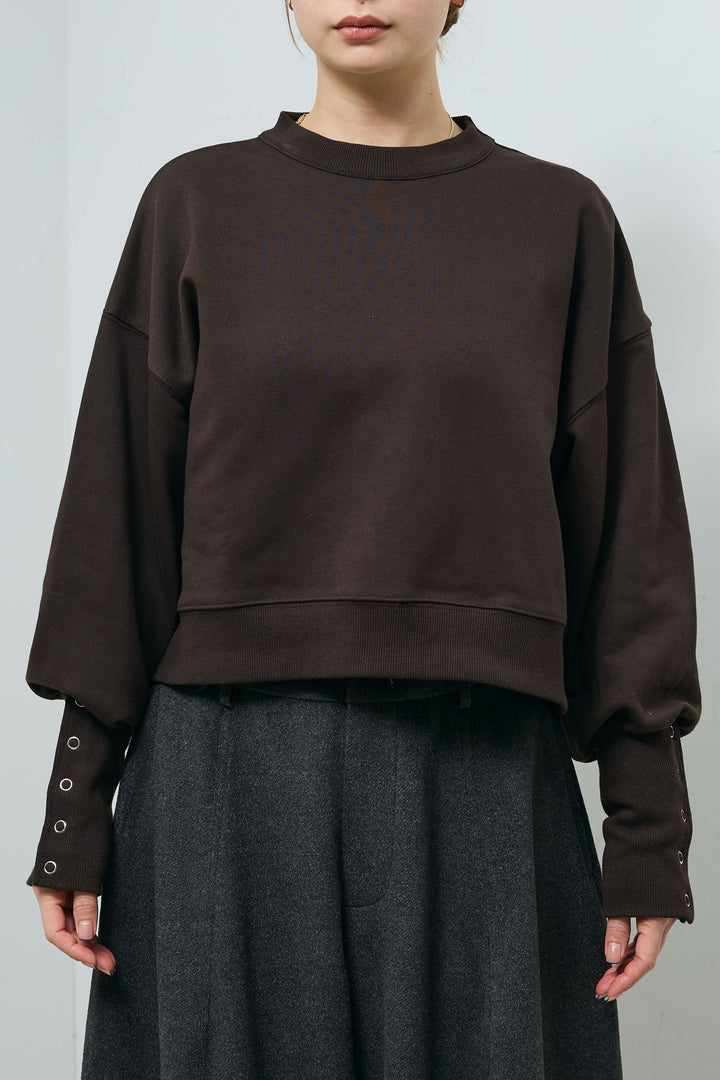 [予約/SET]バックオープン裏毛PO+シアーレーストップス+ウールタッチカーブワイドパンツ(3set)