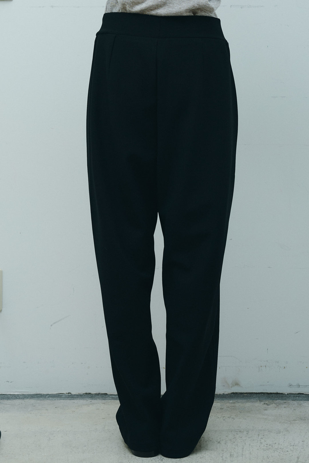 [予約]裏起毛ポンチカーブパンツ