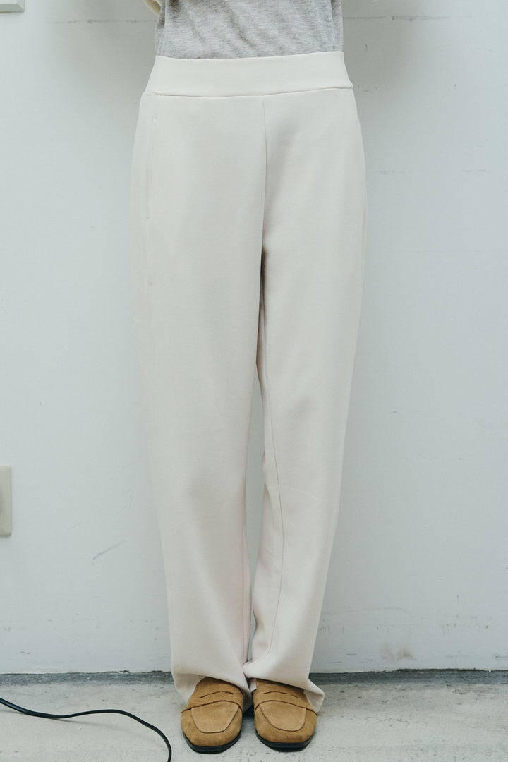 [予約]裏起毛ポンチカーブパンツ