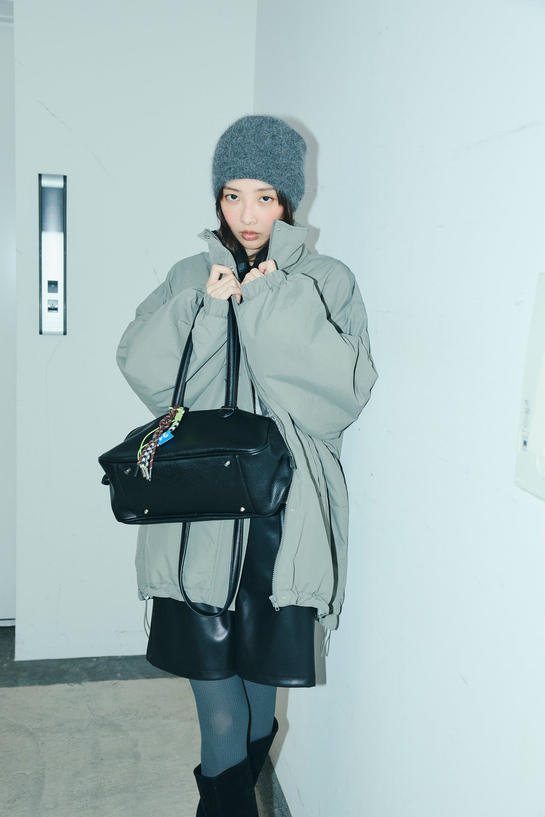 [予約]スタンドカラーモンスターパーカー