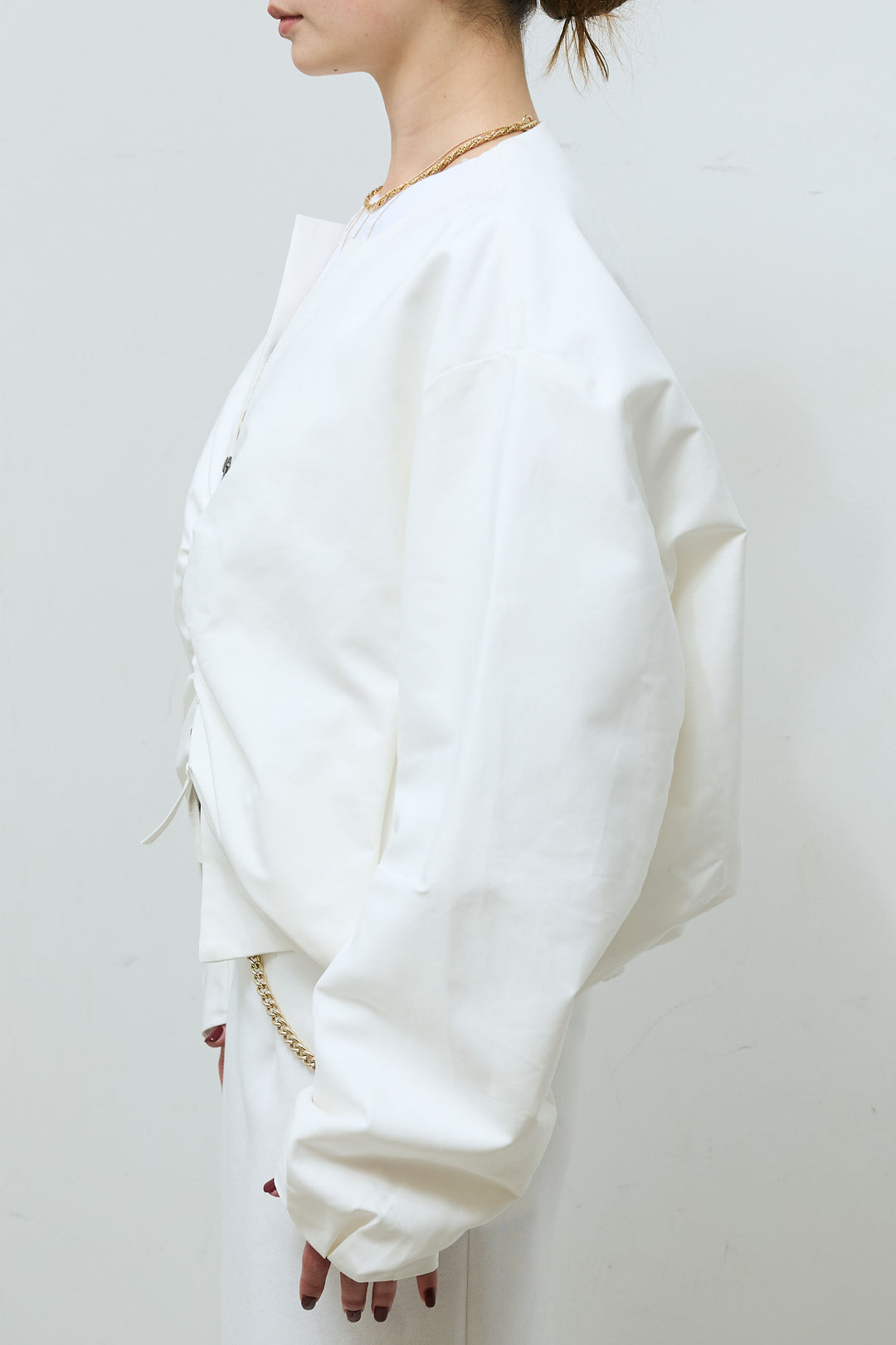 [予約]ミリタリーライクバルーンブルゾン