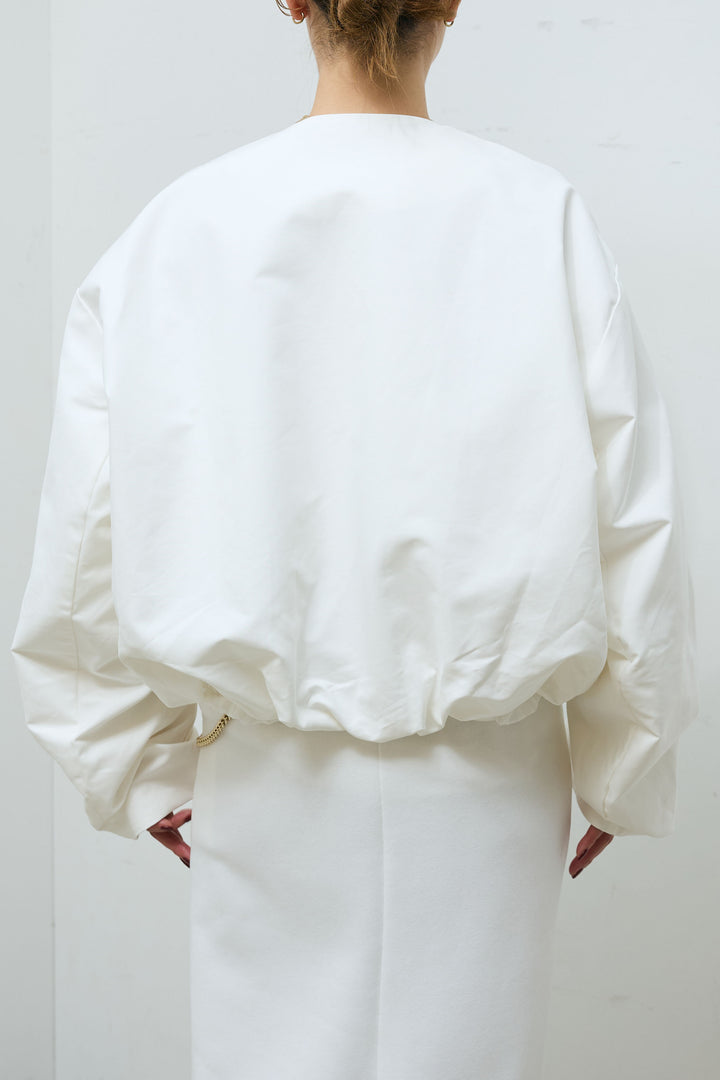 [予約]ミリタリーライクバルーンブルゾン