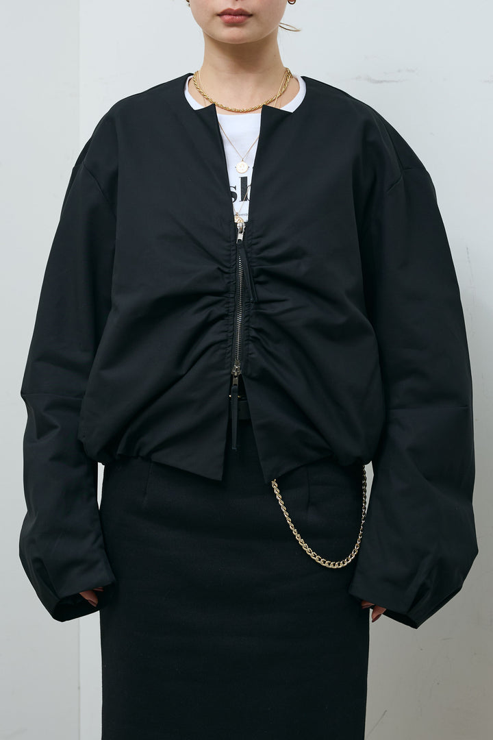 [予約]ミリタリーライクバルーンブルゾン