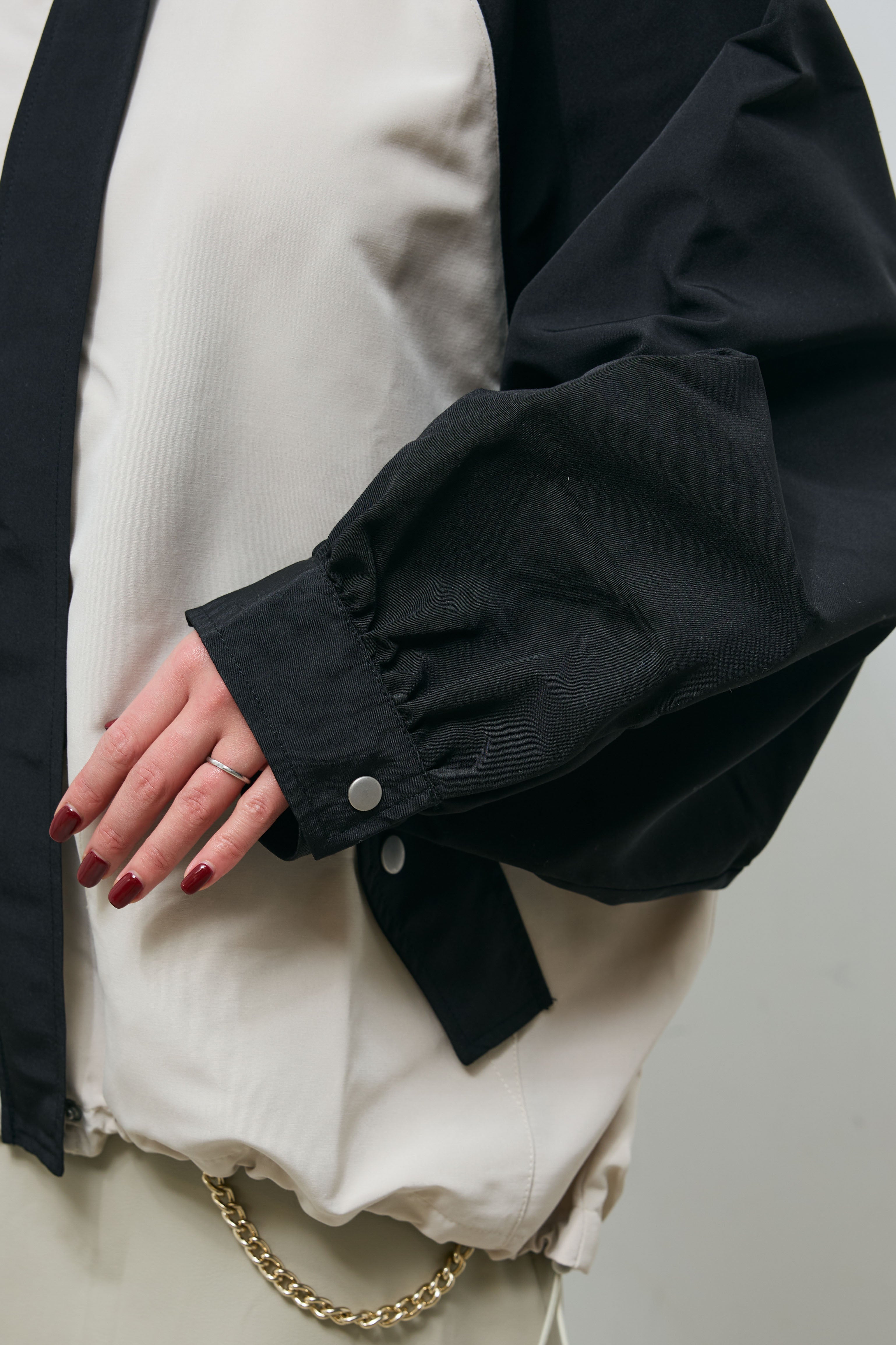 予約/SET]フードマウンテンパーカー+ウォッシャブルライトフェイク