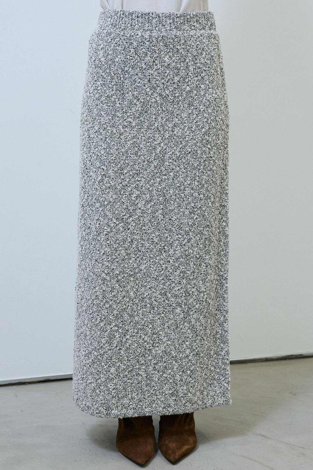 [予約]ツィード風MIXスラブスカート