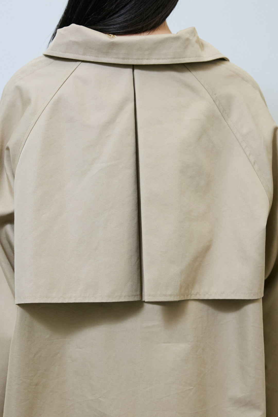 [予約]TRツイルAラインショートトレンチ