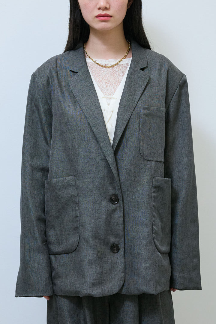 [予約]リネンライクテーラードジャケット