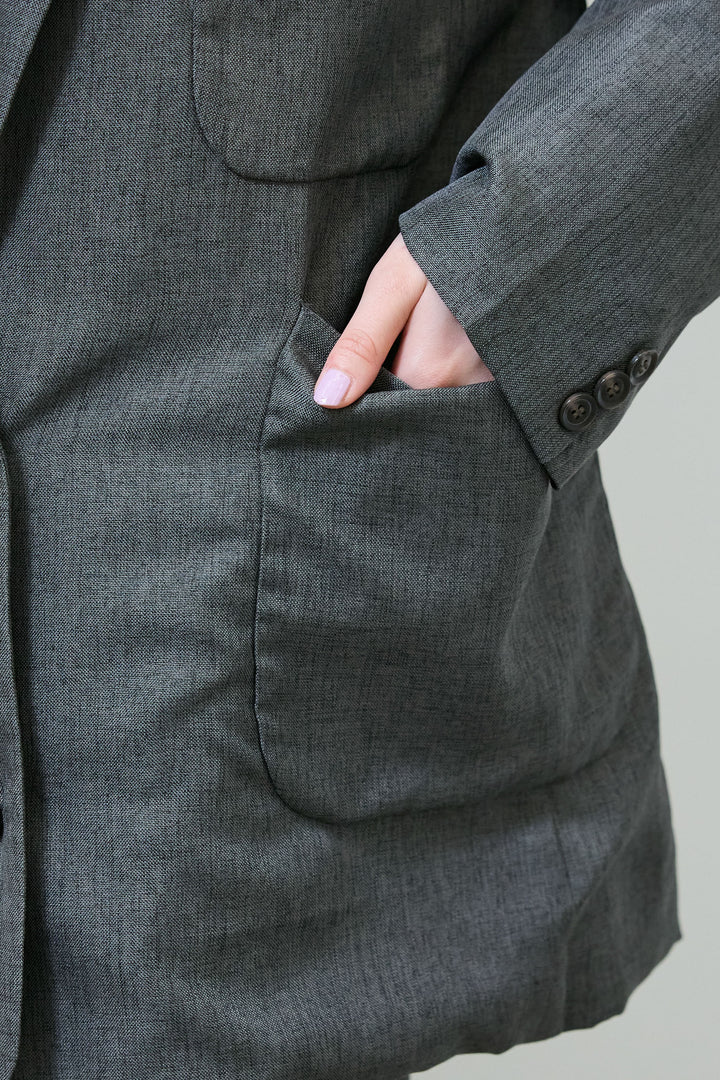 [予約]リネンライクテーラードジャケット