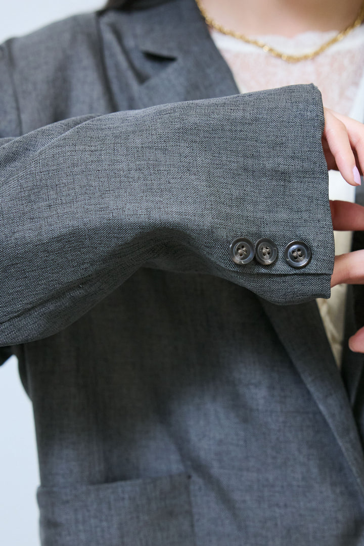 [予約]リネンライクテーラードジャケット