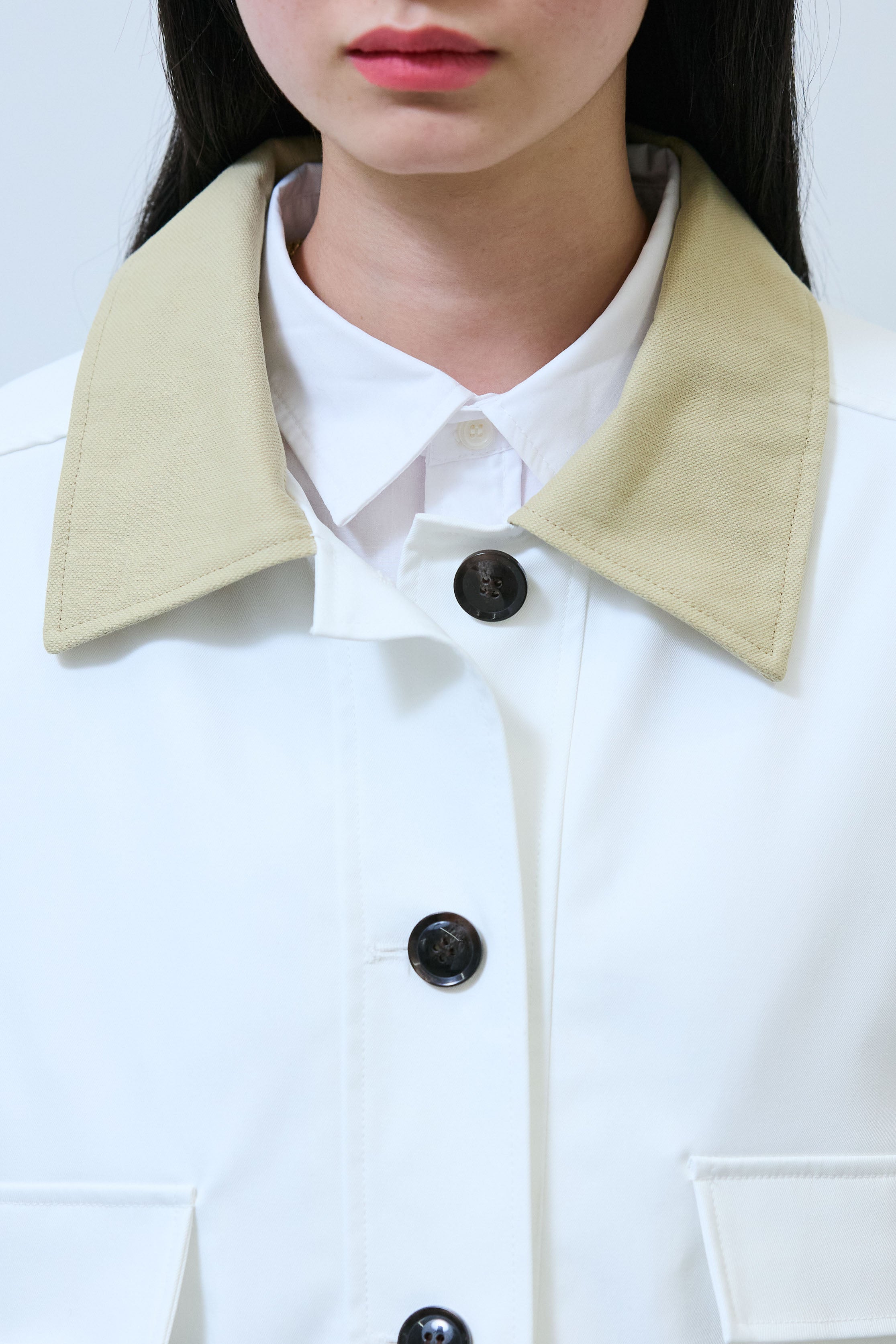 予約]襟配色カバーオール – IAMALPHA