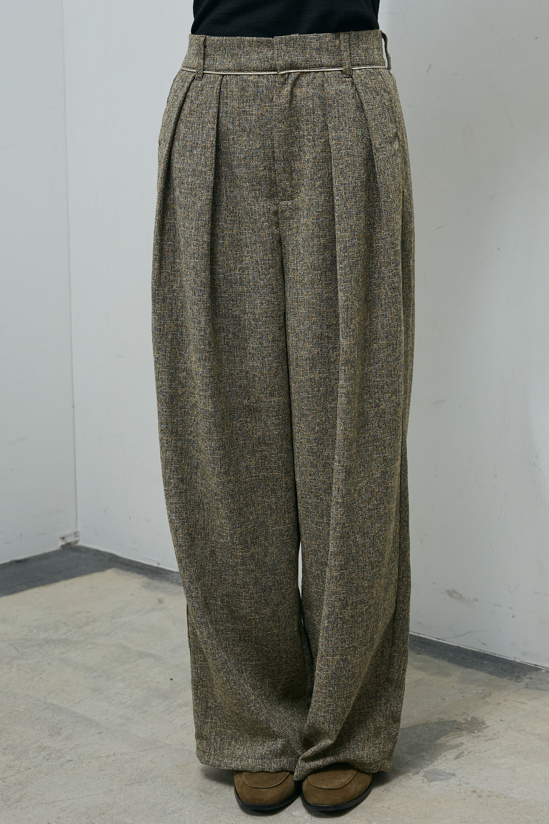 [予約]サマーツイードタックパンツ