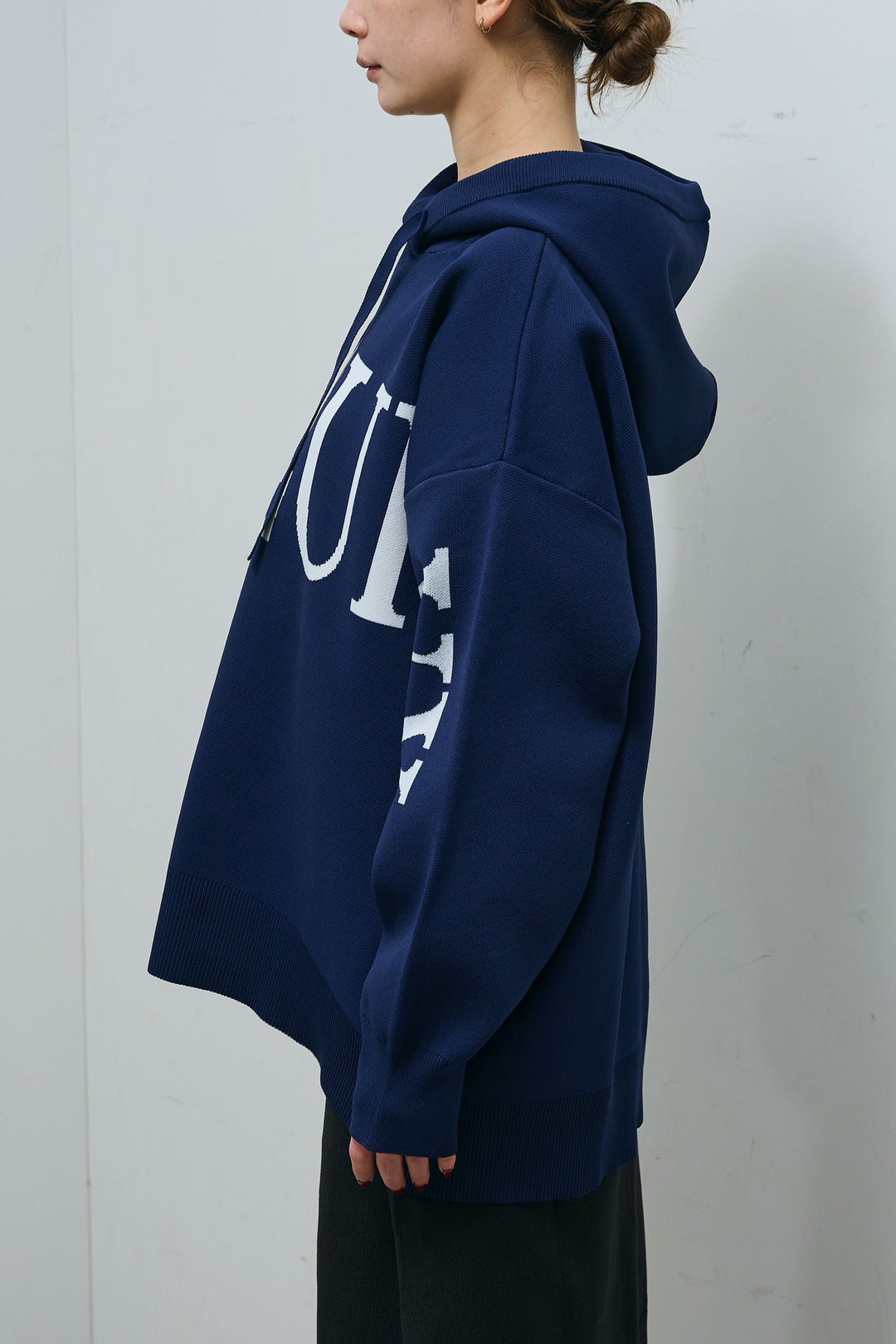 [予約]ジャガードロゴニットフーディ