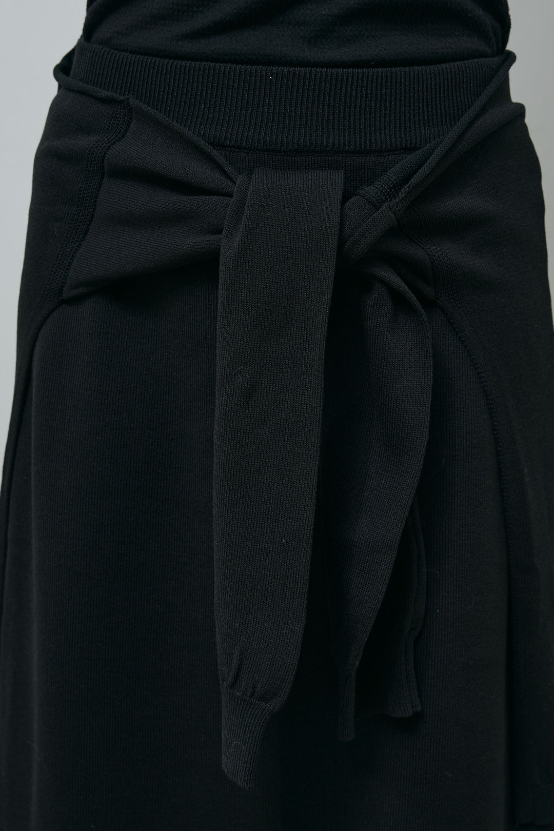 [予約/SET]シアー素材切替ZIPブルゾン+フェイクレイヤードニットスカート(2set)