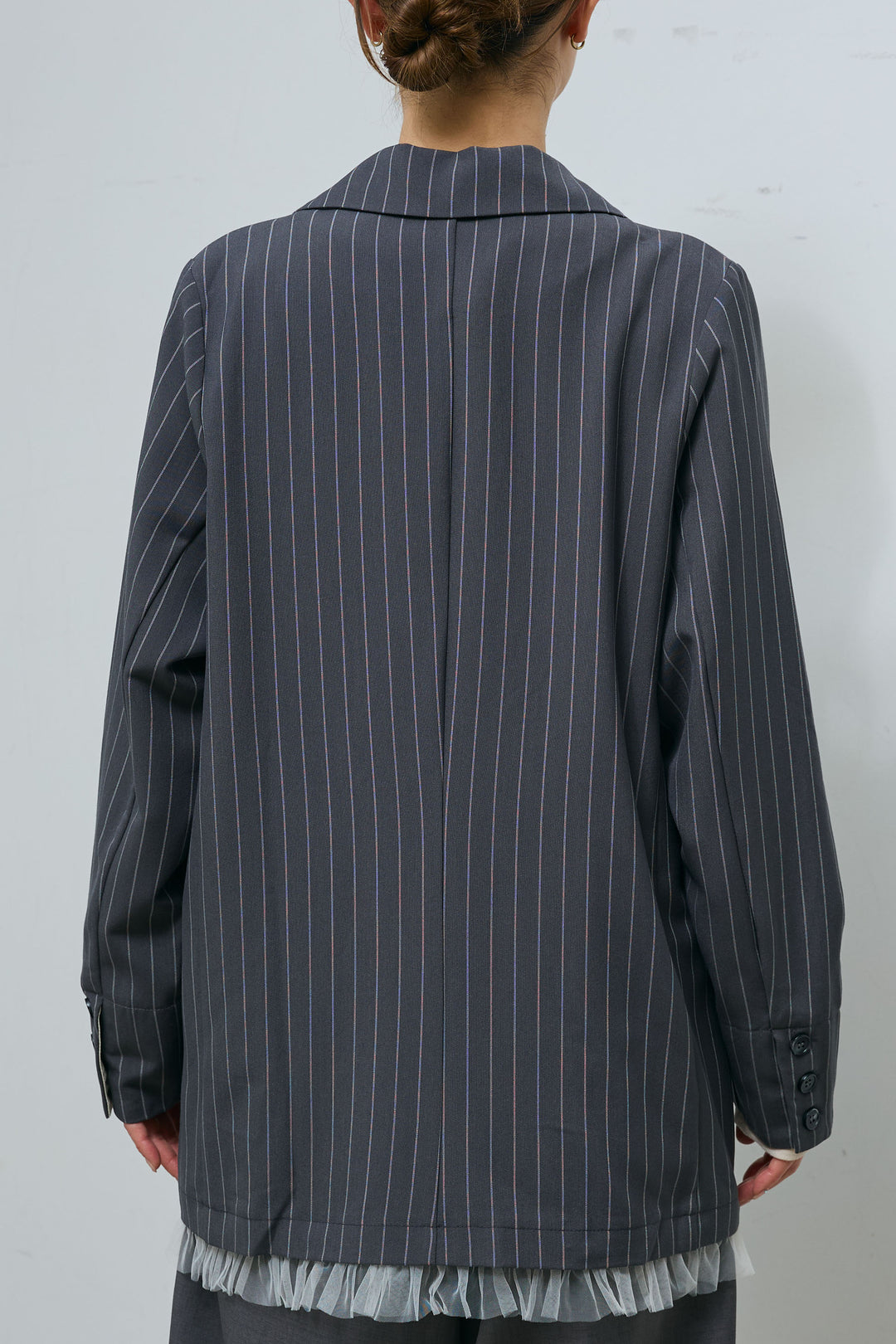 [予約]裾フリルダブル2wayジャケット