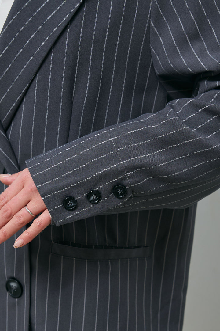 [予約/SET]裾フリルダブル2wayジャケット+パワーネットヘンリーネックレイヤードPO+TRツイルタックハーフパンツ(3set)