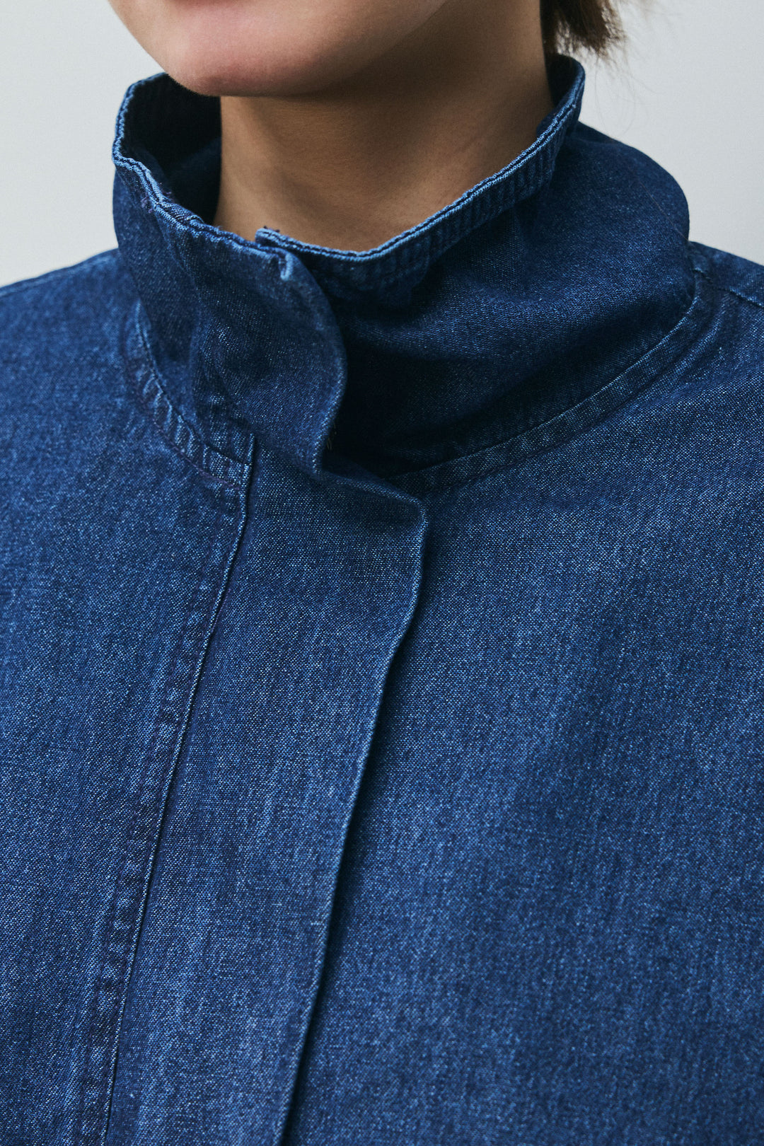 [予約]ボリュームスリーブデニムブルゾン