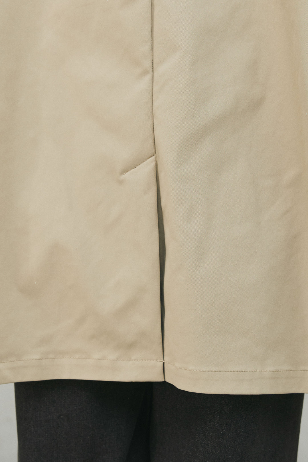 [予約]スカーフ付きステンカラースプリングコート