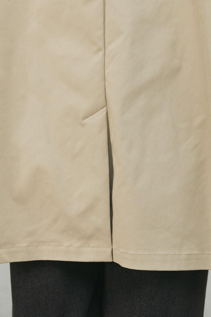 [予約]スカーフ付きステンカラースプリングコート