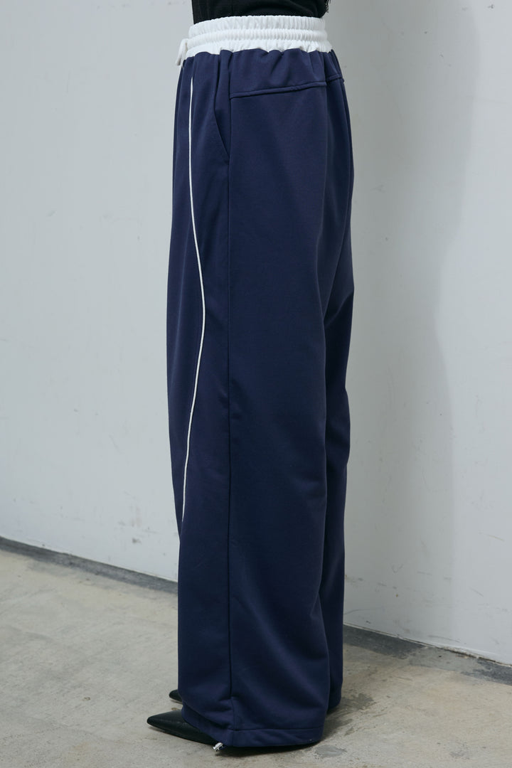 [予約]ミニ裏毛ラインパンツ