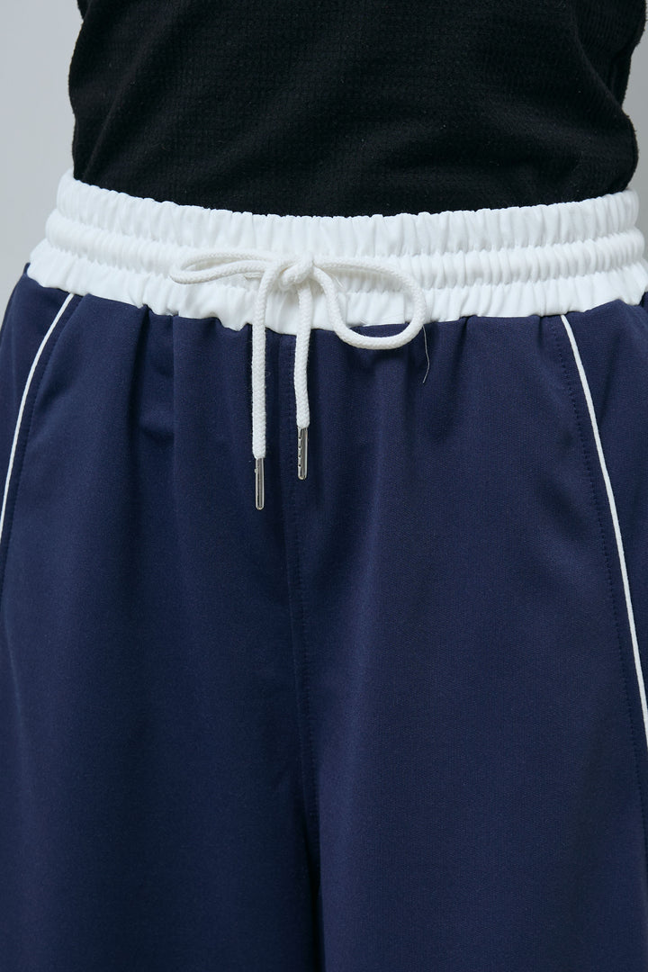 [予約]ミニ裏毛ラインパンツ