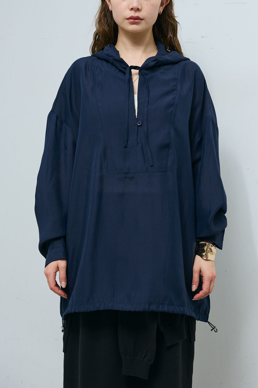 シアーアノラックシャツ