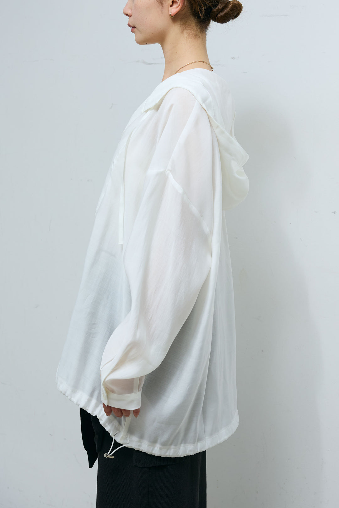[予約/SET]シアーアノラックシャツ+ストライプ2タックショートパンツ(2set)