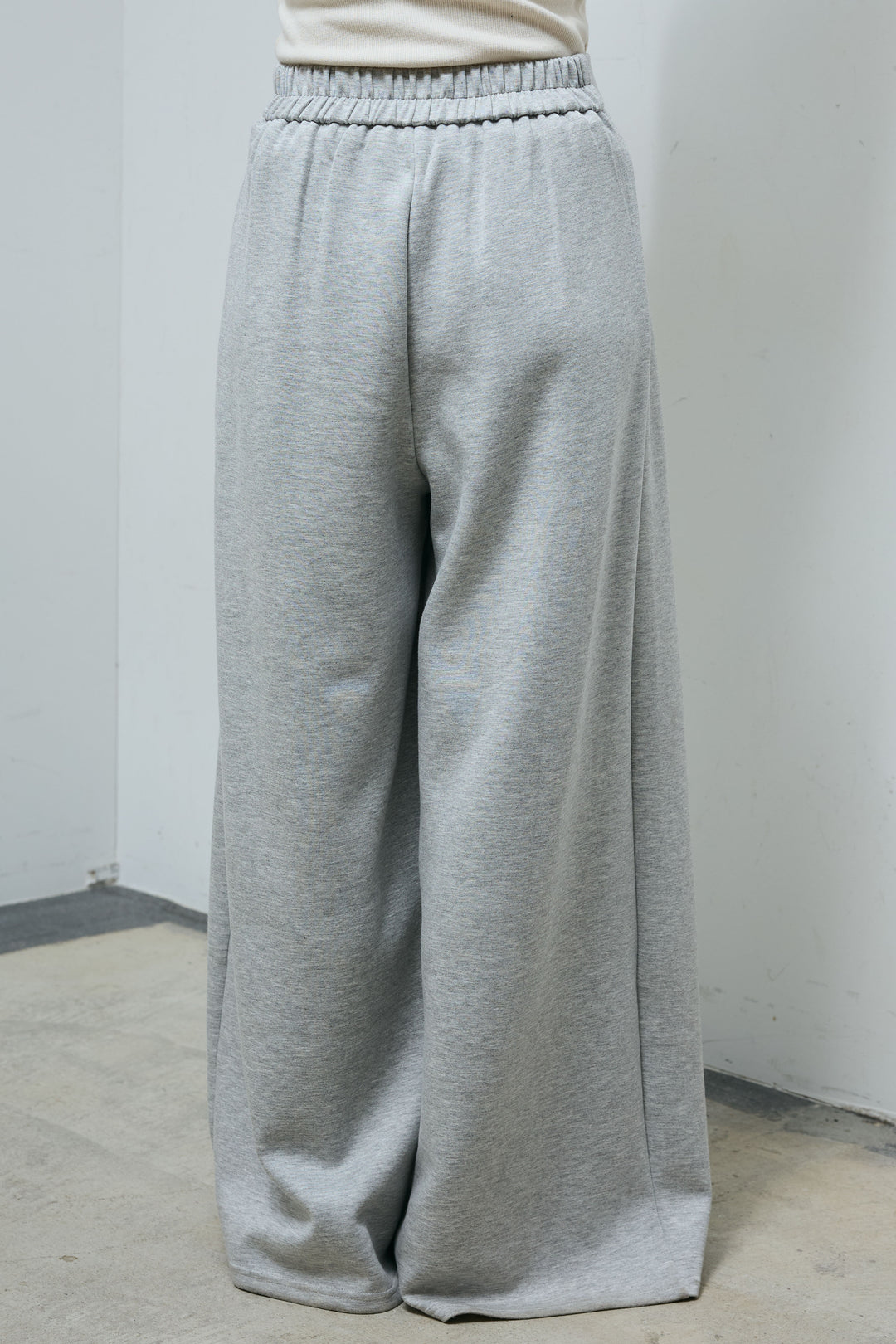 [予約]アシメZIPギャザースウェットセット