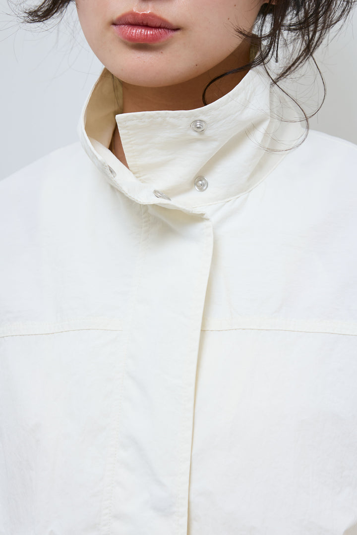 [予約]ナイロンタフタスタンドカラーブルゾン