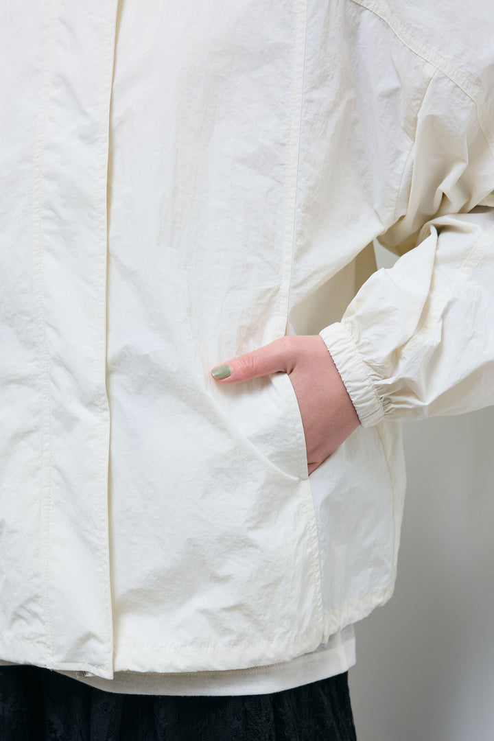 [予約]ナイロンタフタスタンドカラーブルゾン