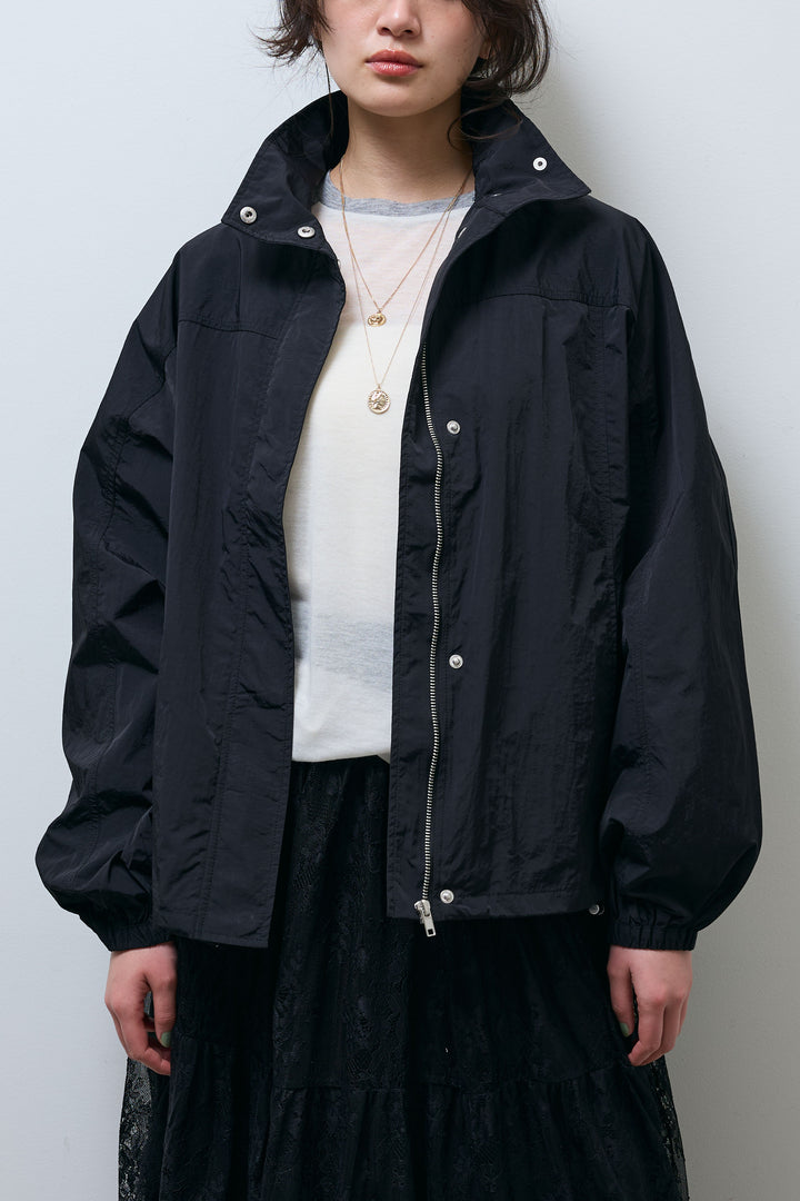 [予約]ナイロンタフタスタンドカラーブルゾン