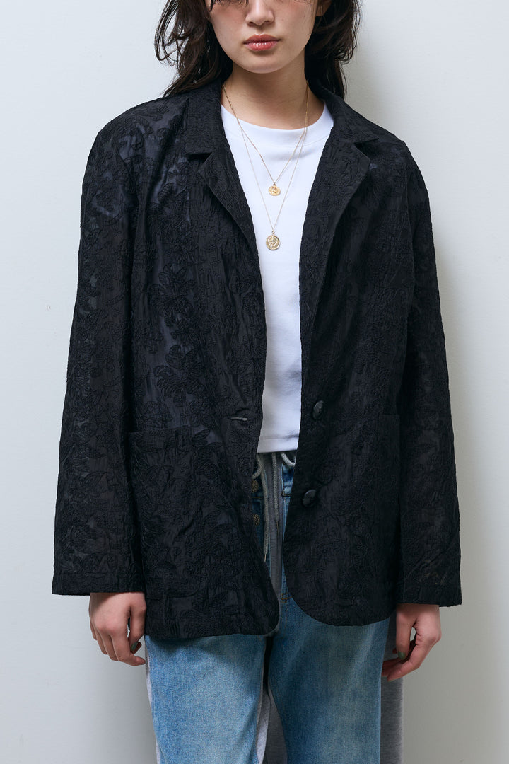 [予約]刺繍シアーテーラードJK