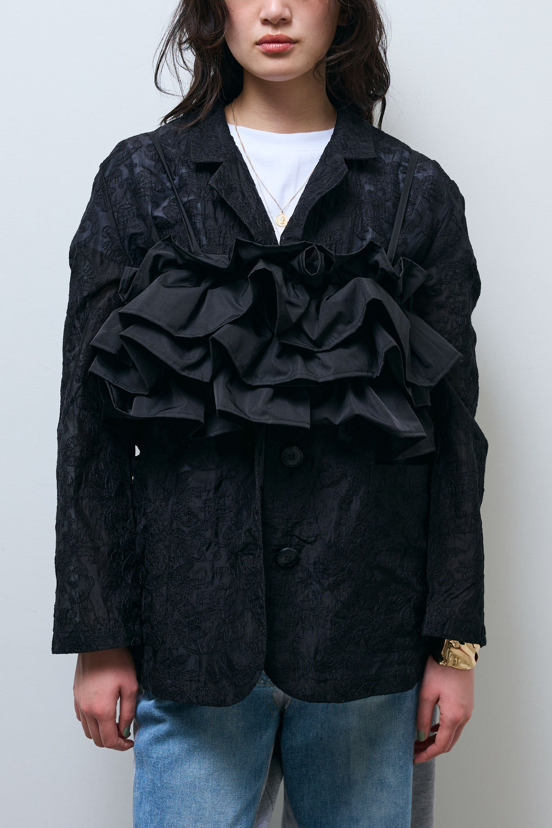 [予約]撥水フリルビスチェ